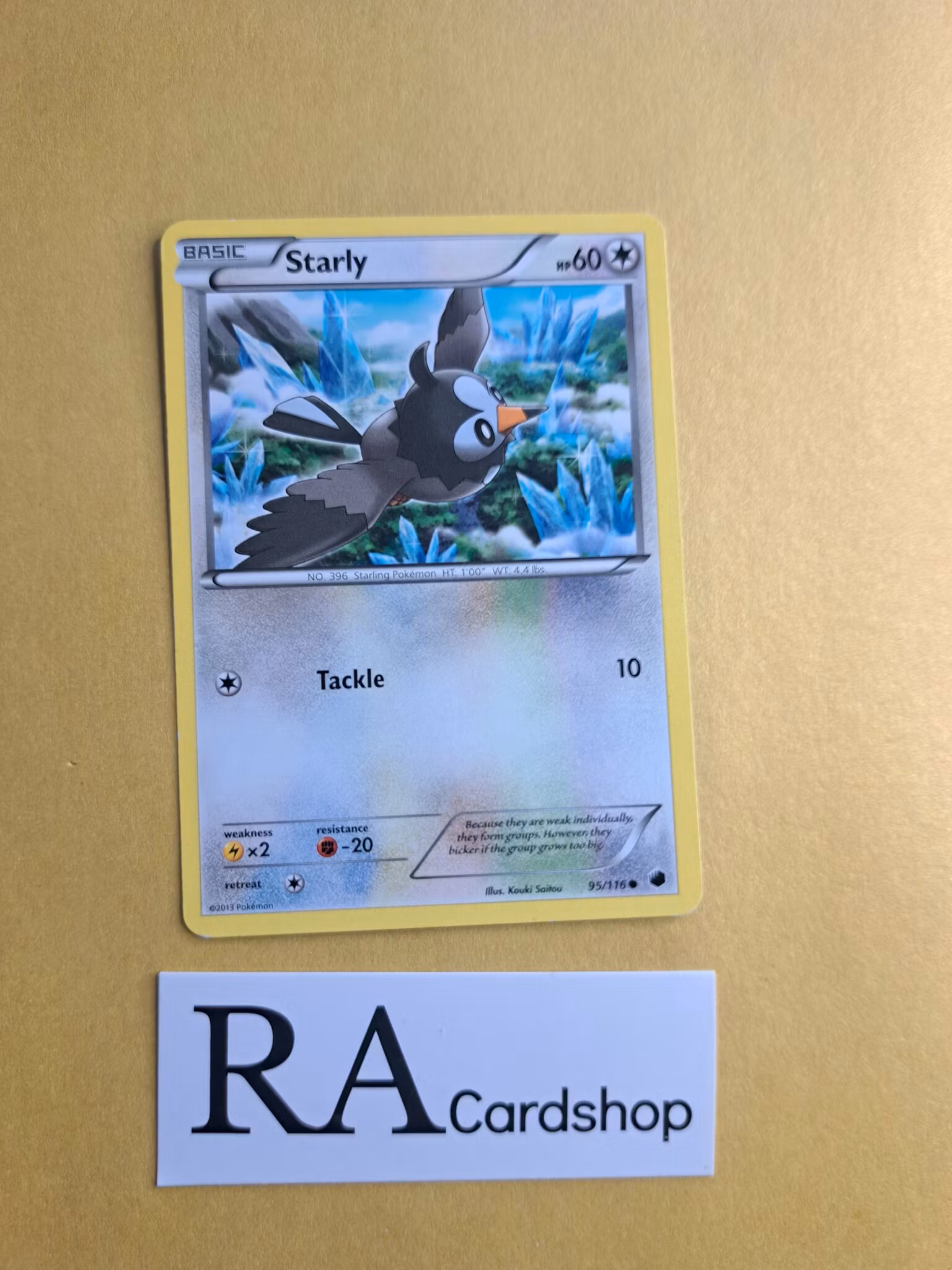 Starly Common 95/116 Plasma Freeze Pokemon