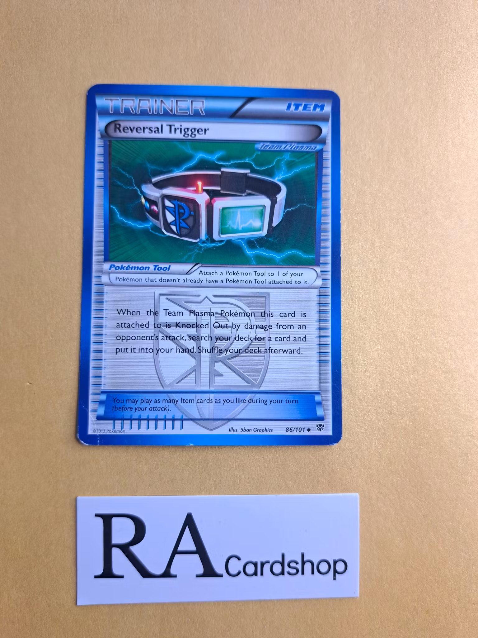 Reversal Trigger Uncommon 86/101 Plasma Blast Pokemon