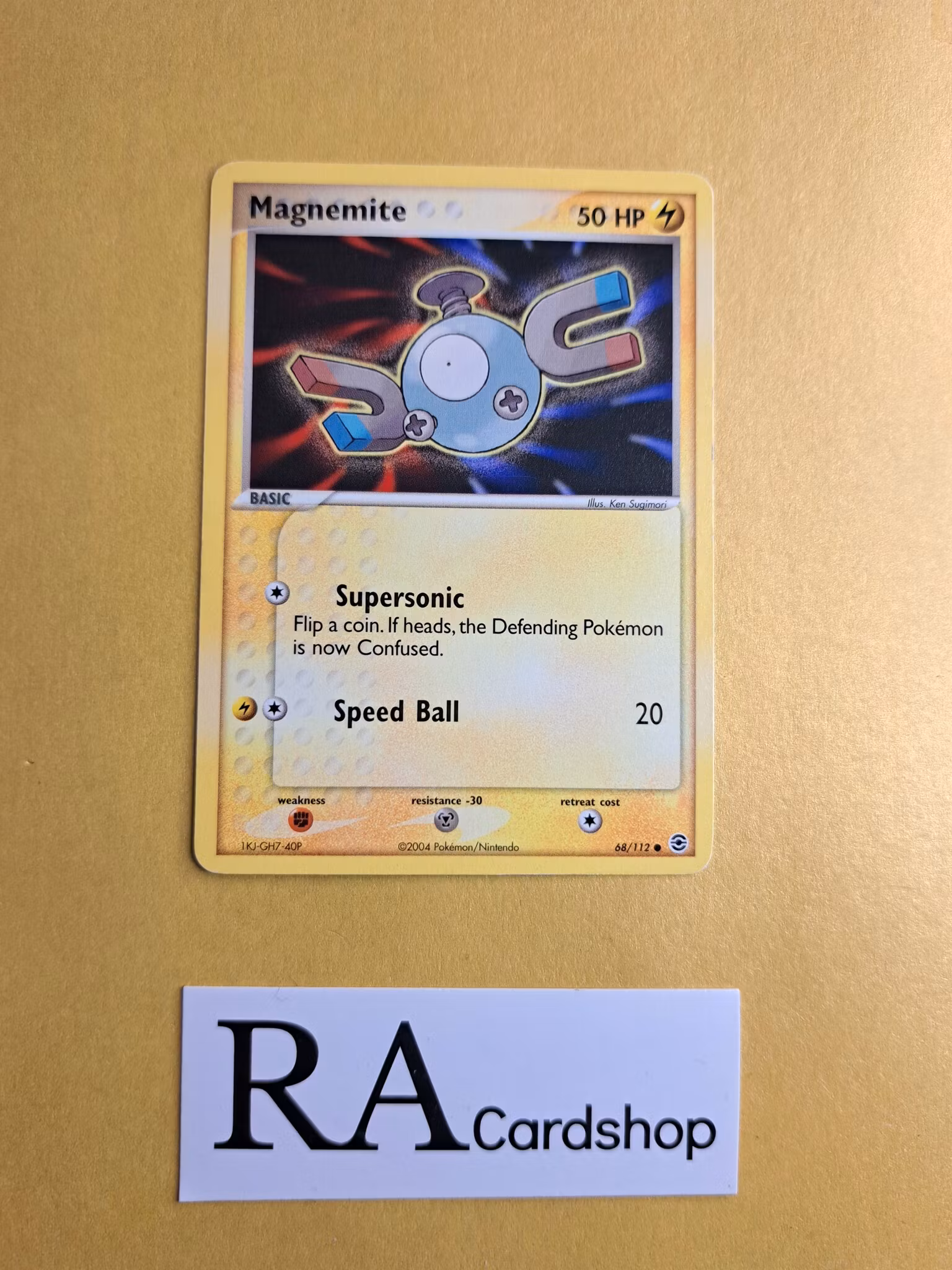 Magnemite Common 68/112 EX FireRed & LeafGreen Pokemon