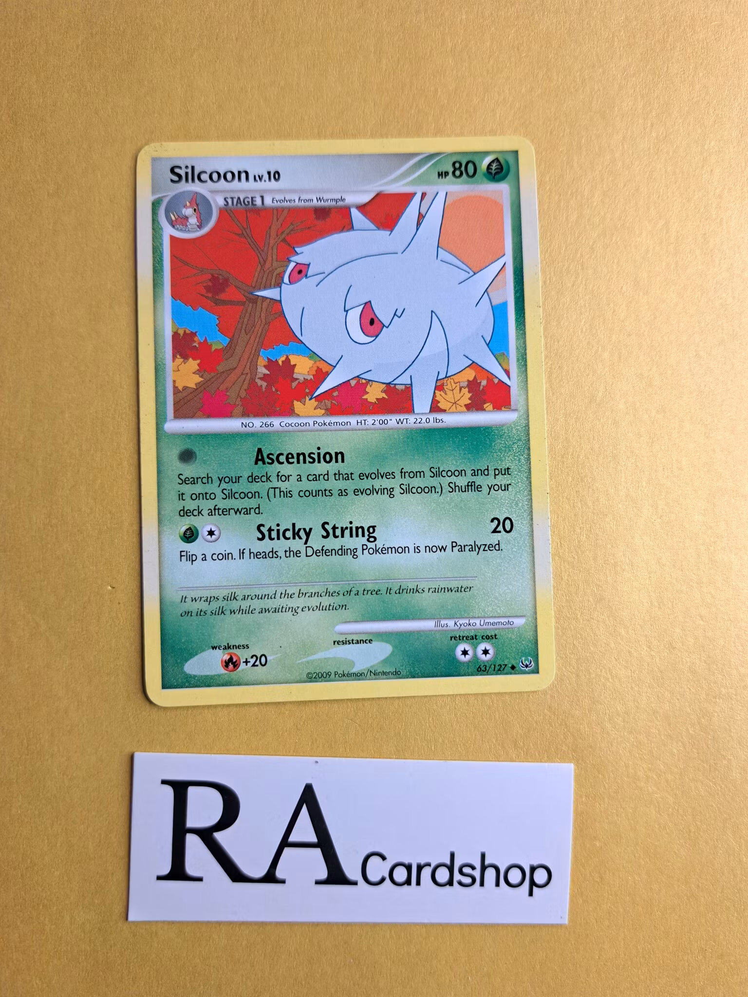 Silicoon Uncommon 63/127 Platinum Pokemon