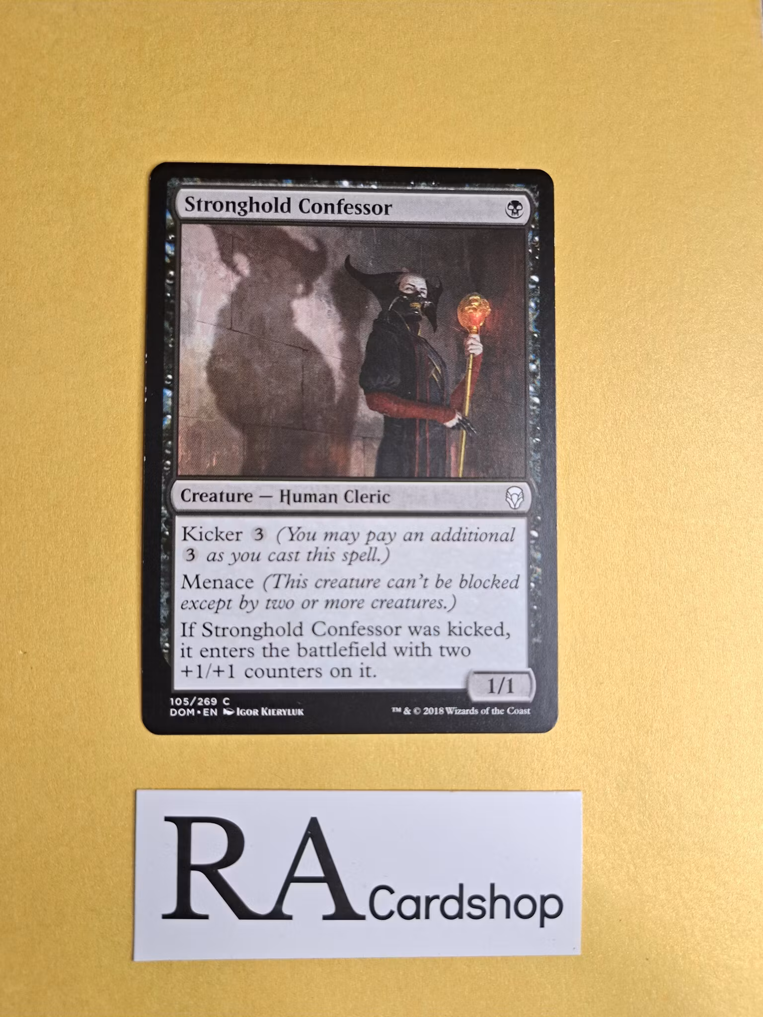 Stronghold Confessor Common 105/269 Dominaria (DOM) Magic the Gathering