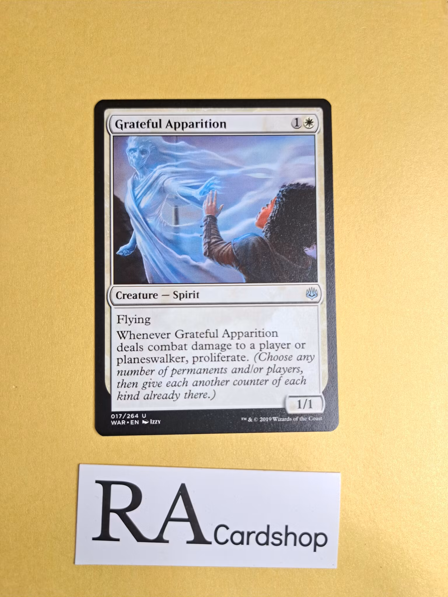 Grateful Apparition Uncommon 017/264 War of the Spark (WAR) Magic the Gathering