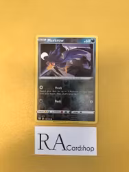 Murkrow Reverse Holo Common 106/195 Silver Tempest Pokemon