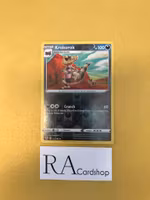 Krokorok Reverse Holo Uncommon 112/195 Silver Tempest Pokemon