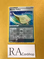 Blunder Policy Reverse Holo Uncommon 131/172 Brilliant Stars Pokemon