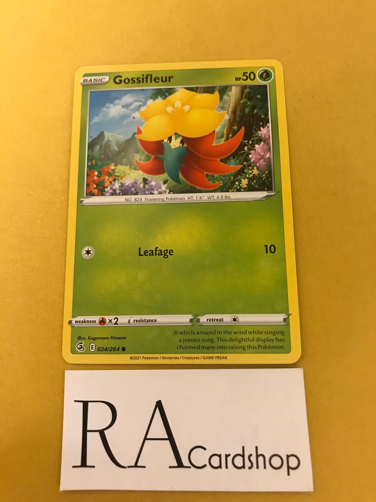 Gossifleur Common 024/264 Fusion Strike Pokemon
