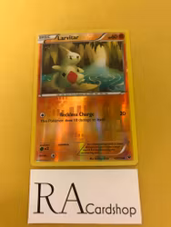 Larvitar Reverse Holo Common 40/124 Fates Collide Pokemon