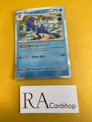 Quaquaval Holo Rare 054/198 Scarlet & Violet Pokemon