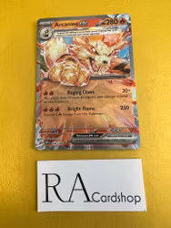 Arcanine ex Ultra Rare 032/198 Scarlet & Violet Pokemon