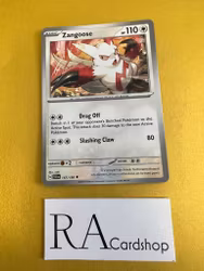Zangoose  Uncommon 147/198 Scarlet & Violet Pokemon