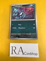 Croagunk common  130/198 Scarlet & Violet Pokemon