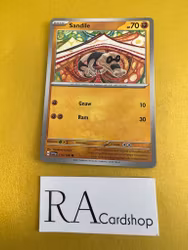 Sandile common  115/198 Scarlet & Violet Pokemon