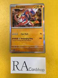 Koraidon Holo Rare 124/198 Scarlet & Violet Pokemon
