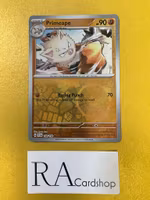 Primeape Reverse Holo Common 108/198 Scarlet & Violet Pokemon