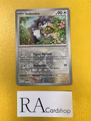 Indeedee Reverse Holo Rare 153/198 Scarlet & Violet Pokemon