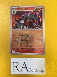 Houndoom Reverse Holo Common 034/198 Scarlet & Violet Pokemon