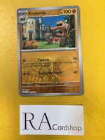 Krokorok Reverse Holo Common 116/198 Scarlet & Violet Pokemon