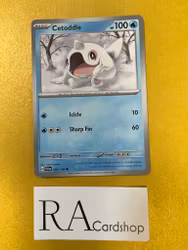 Cetoddle Common 059/198 Scarlet & Violet Pokemon