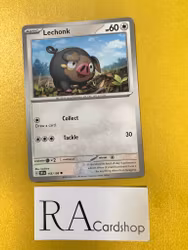 Lechonk Common 155/198 Scarlet & Violet Pokemon
