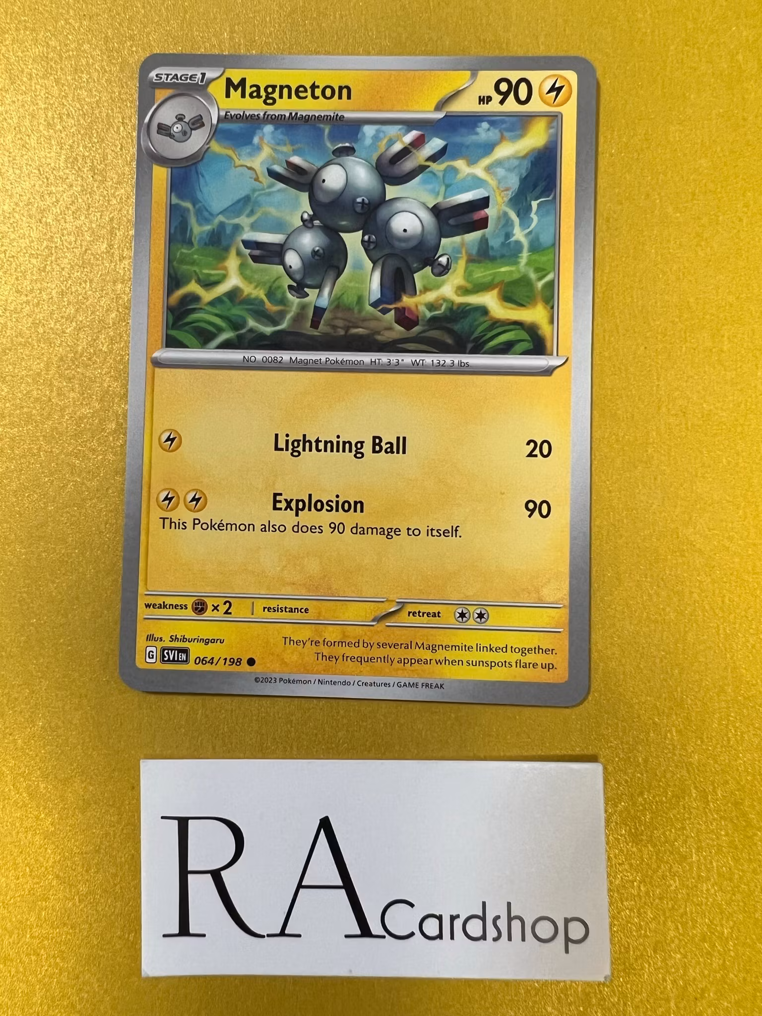 Magneton Common 064/198 Scarlet & Violet Pokemon