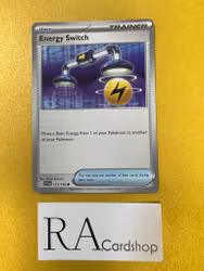 Energy Switch Common 173/198 Scarlet & Violet Pokemon