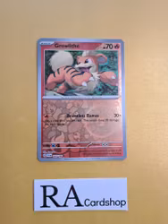 Growlithe Common Reverse Holo 030/198 Scarlet & Violet Pokemon