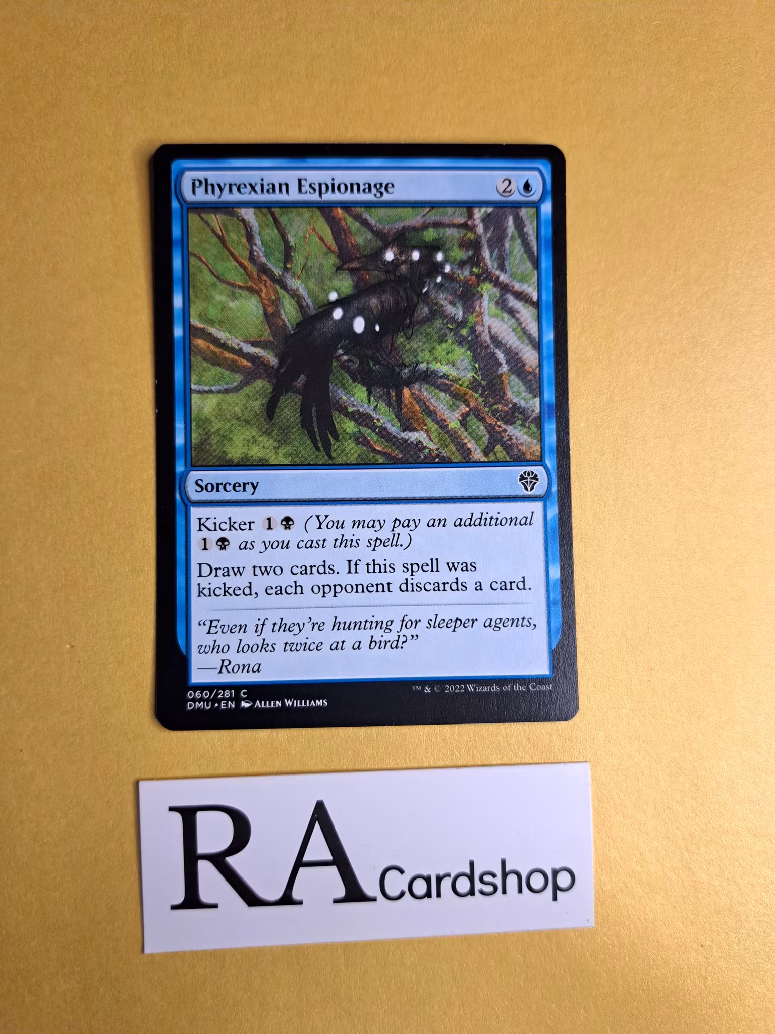 Phyrexian Espionage Common 060/281 Dominaria United (DMU) Magic the Gathering