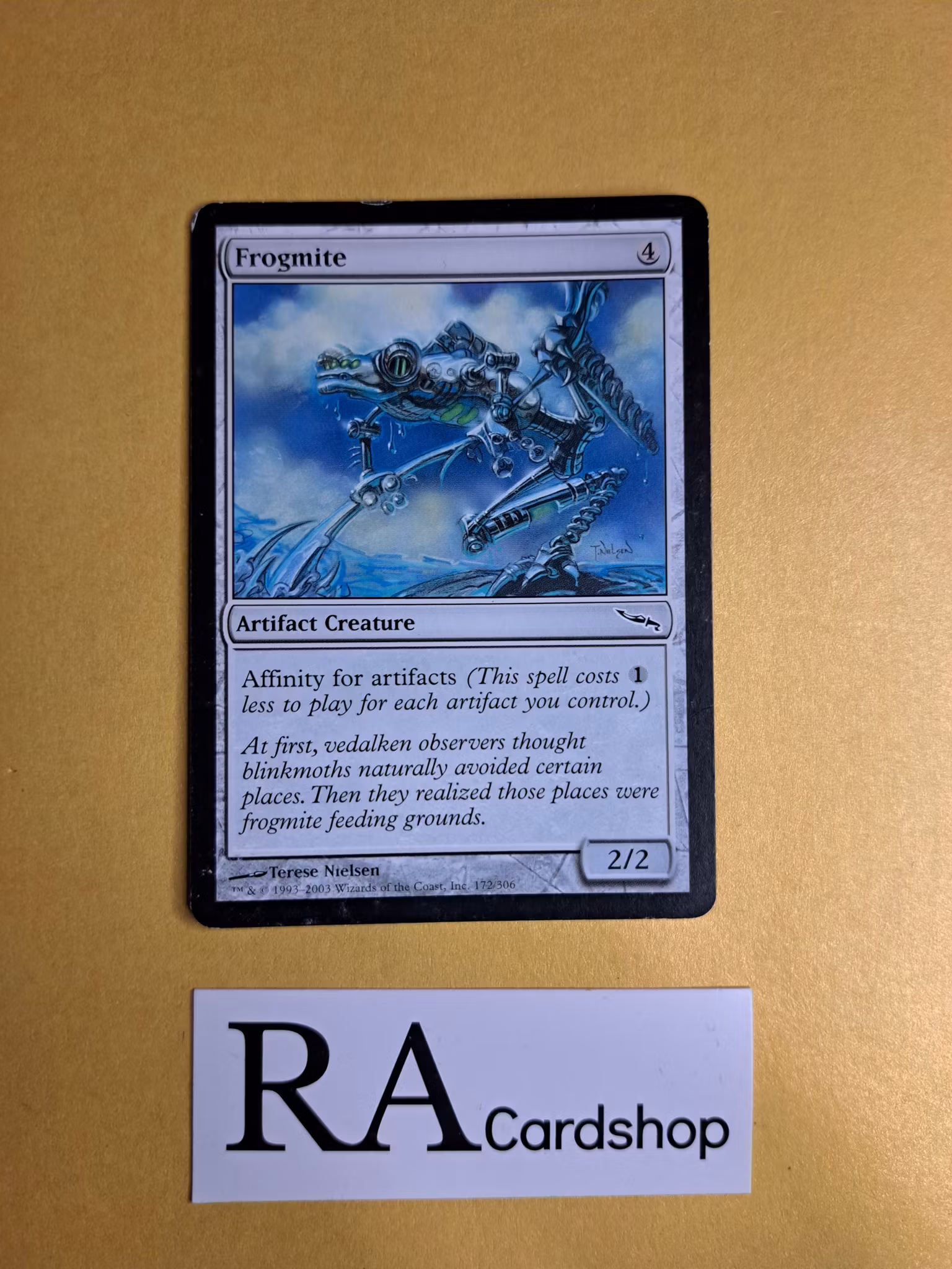 Frogmite Common 172/306 Mirrodin (MRD) Magic the Gathering