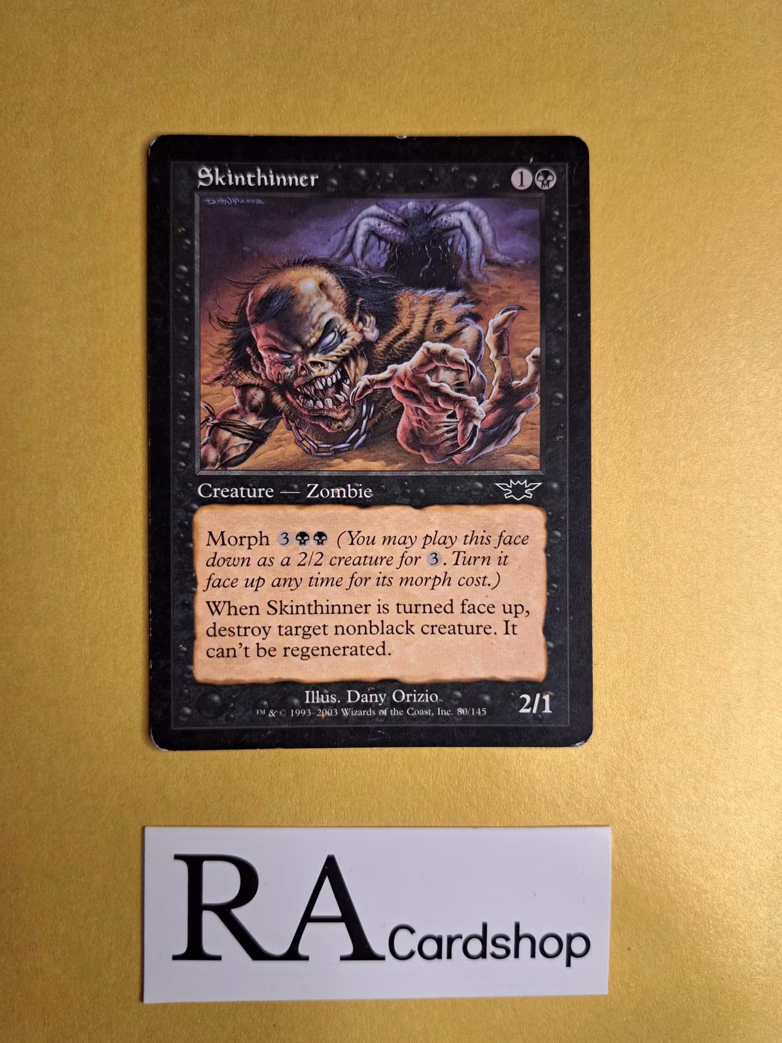 Skinthinner Common 80/145 Legions (LGN) Magic the Gathering