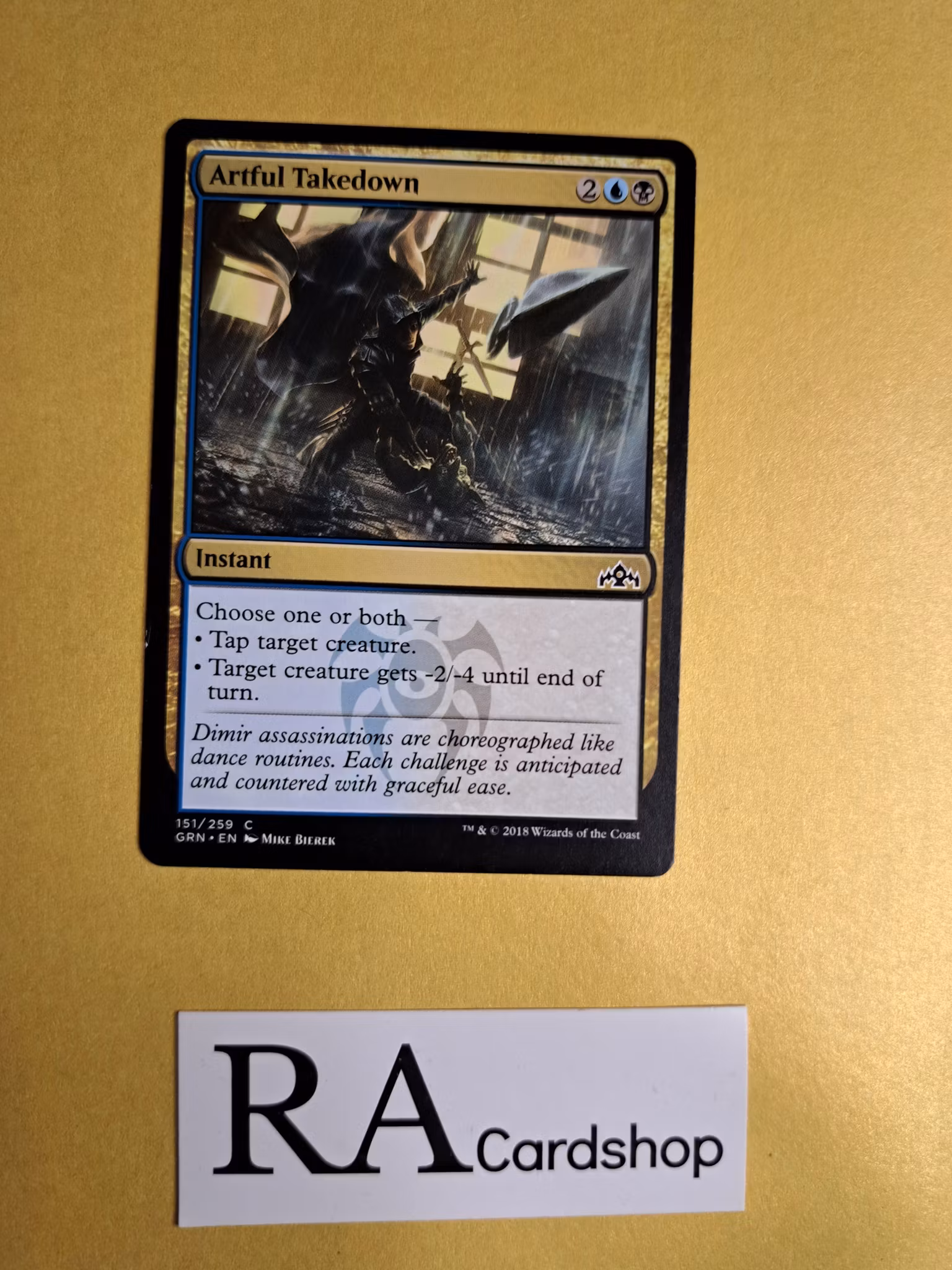 Artful Takedown Common 151/259 Guilds of Ravnica (GRN) Magic the Gathering