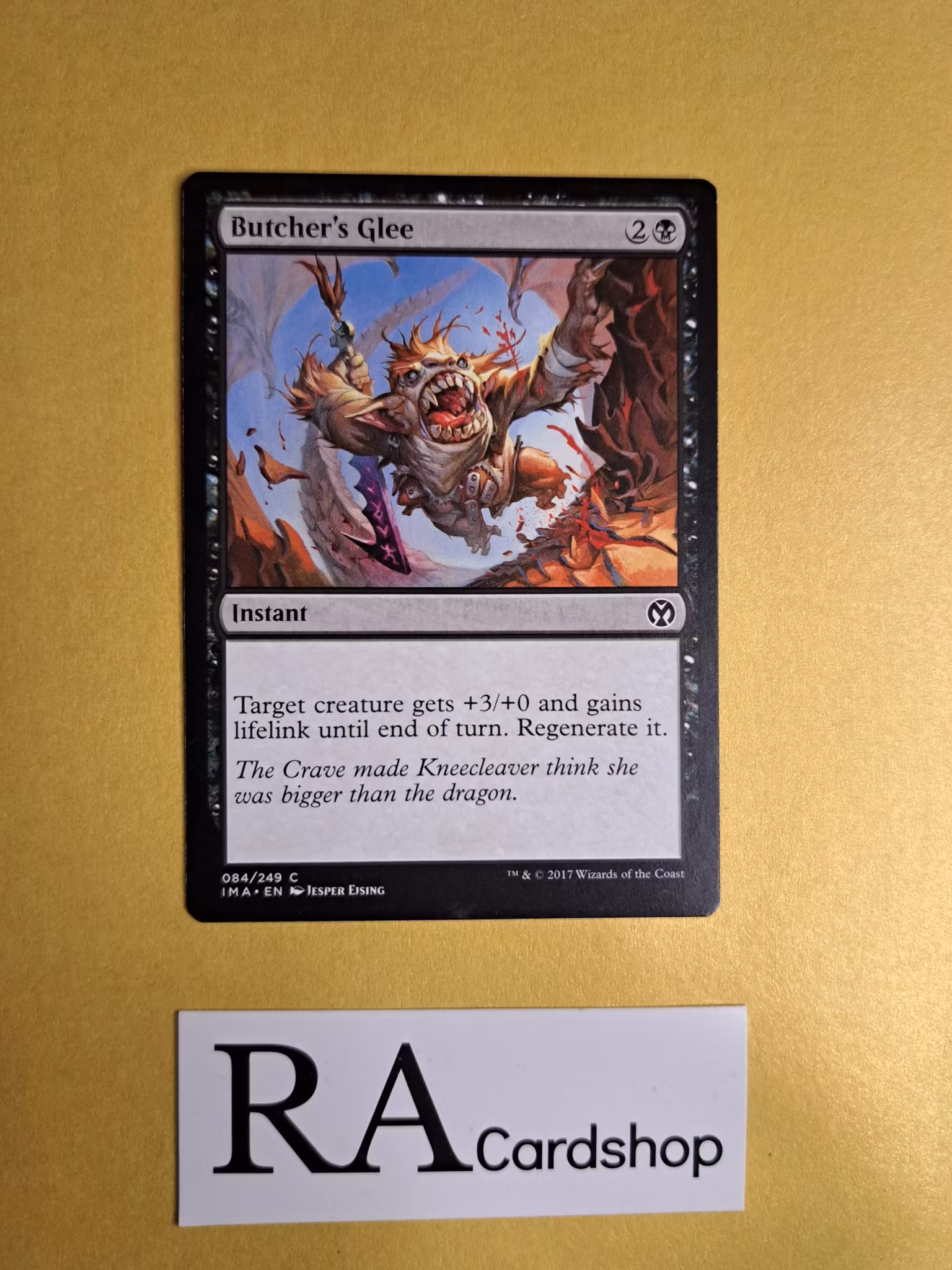Butchers Glee Common 084/249 Iconic Masters (IMA) Magic the Gathering