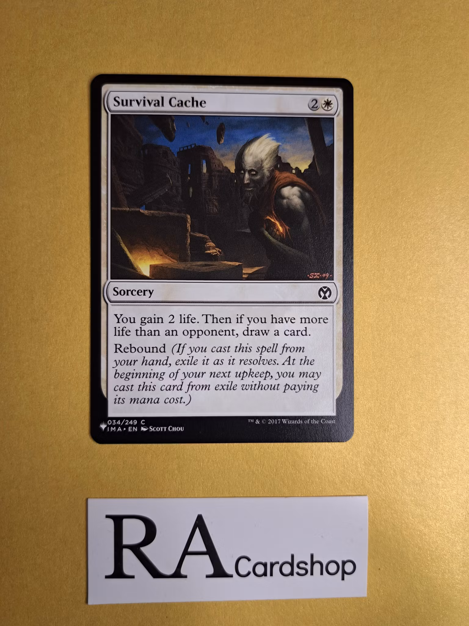 Survival Cache Common 034/249 Iconic Masters (IMA) Magic the Gathering