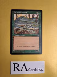 Barbtooth Wurm Common Portal Second Age Magic the Gathering