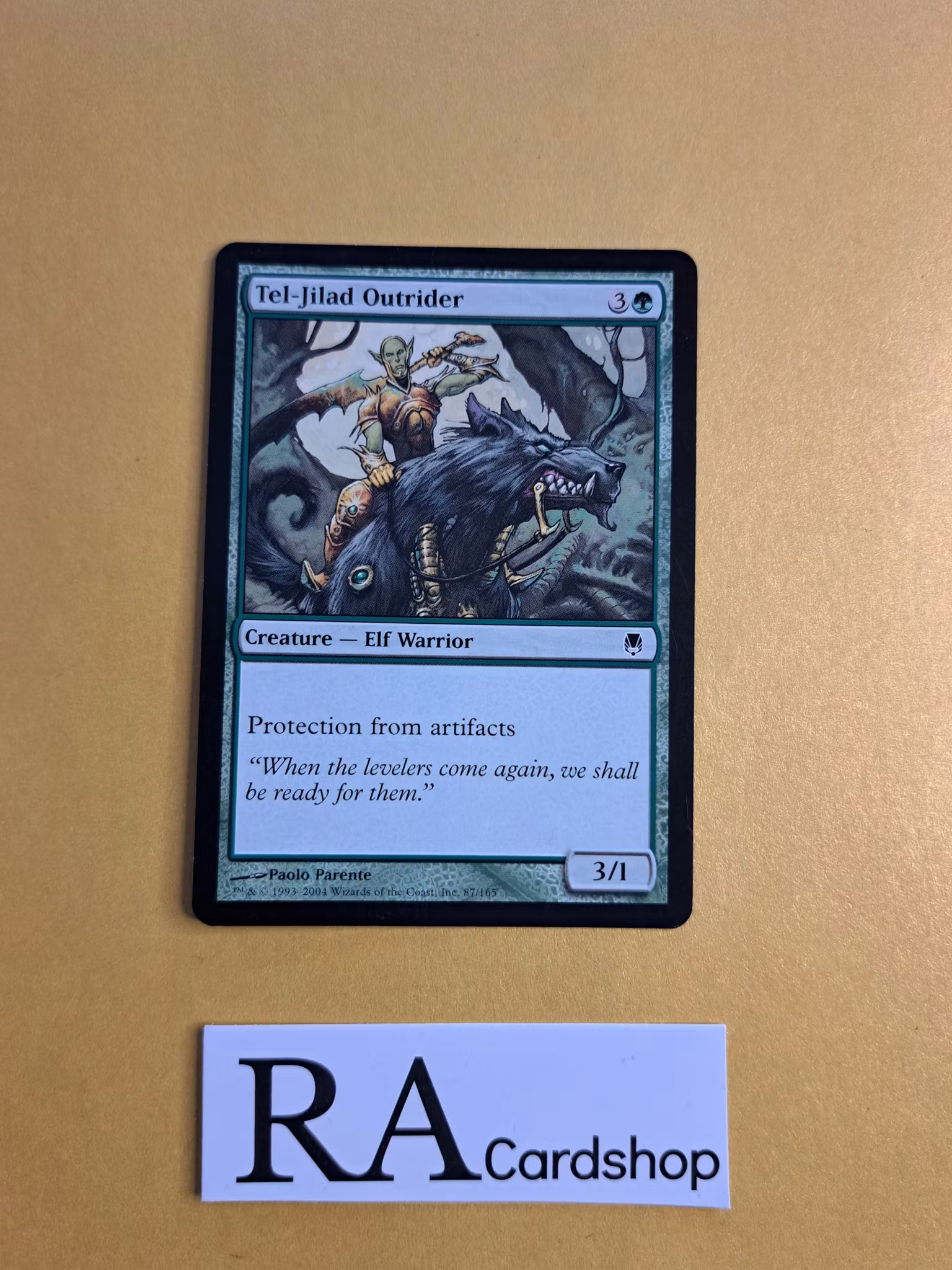 Tel-Jilad Outrider Common 87/165 Darksteel Magic the Gathering