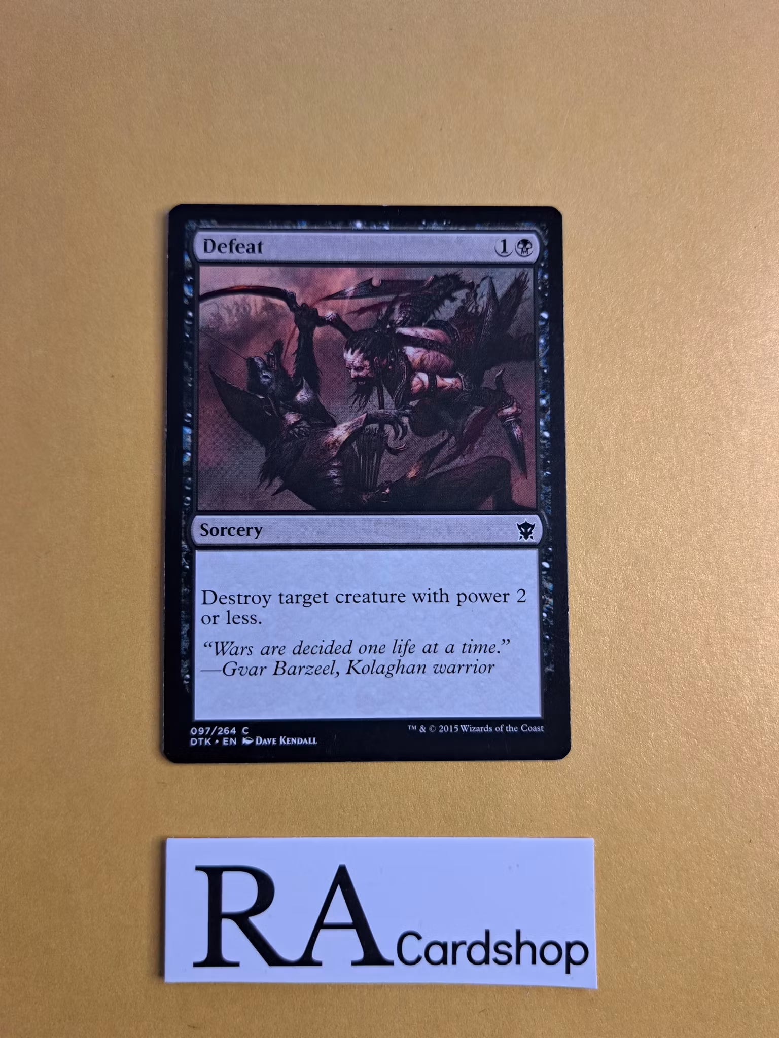 Defeat Common 097/264 Dragons of Tarkir (DTK) Magic the Gathering