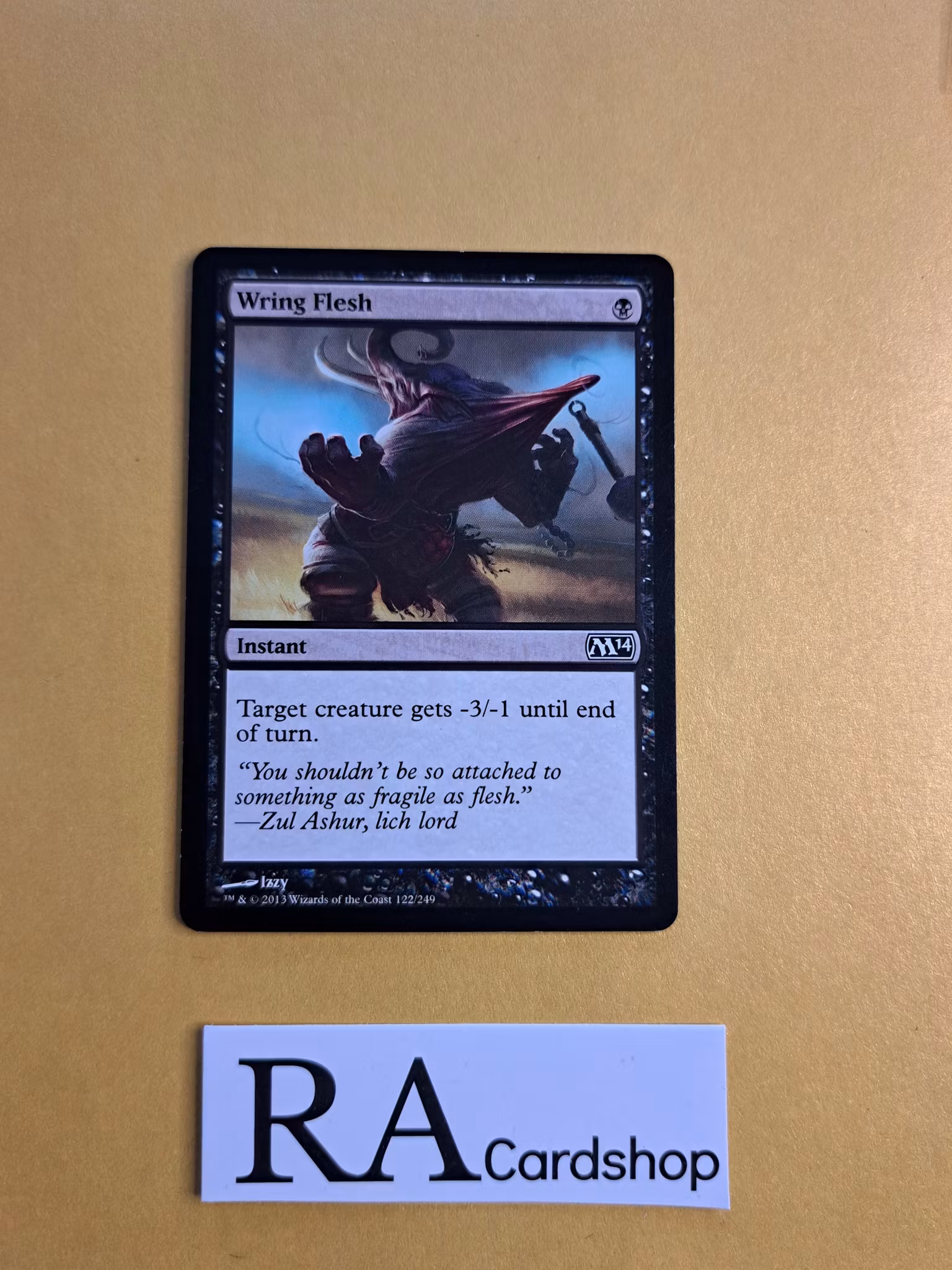 Wring Flesh Common 122/249 Magic 2014 (M14) Magic the Gathering