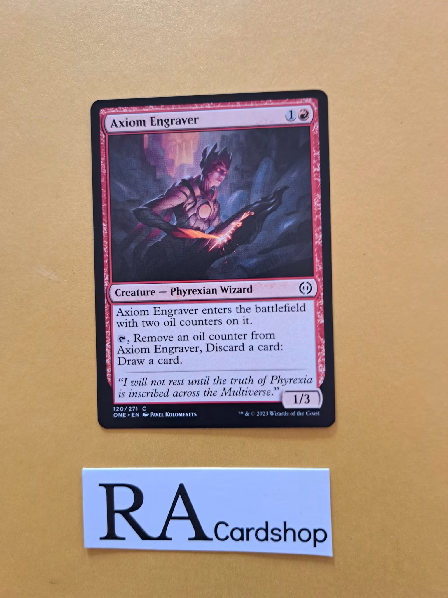 Axiom Engraver Common 120/271 Phyrexia All Will Be One Magic the Gathering