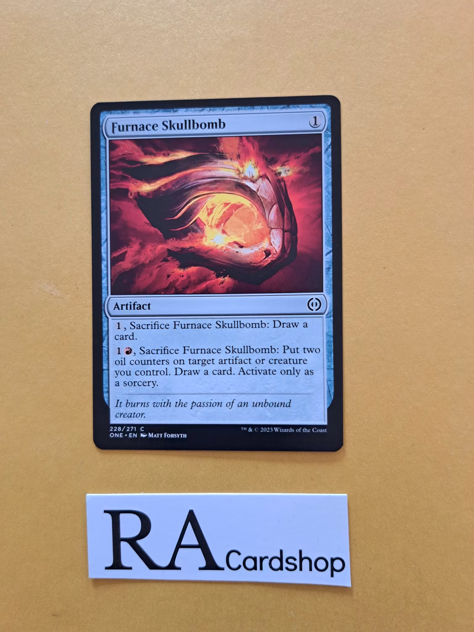 Furnace Skullbomb Common 228/271 Phyrexia All Will Be One Magic the Gathering