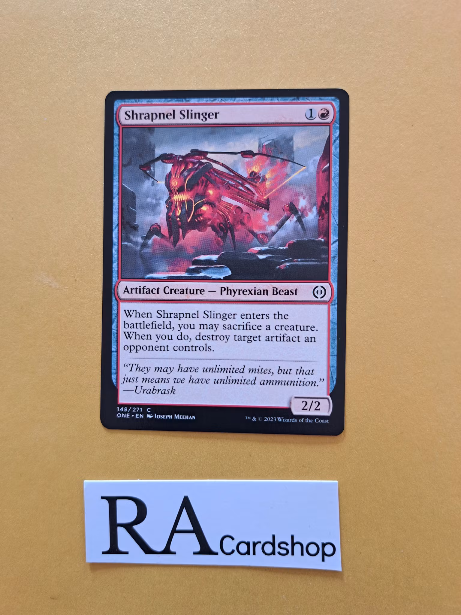 Shrapnel Slinger Common 148/271 Phyrexia All Will Be One Magic the Gathering