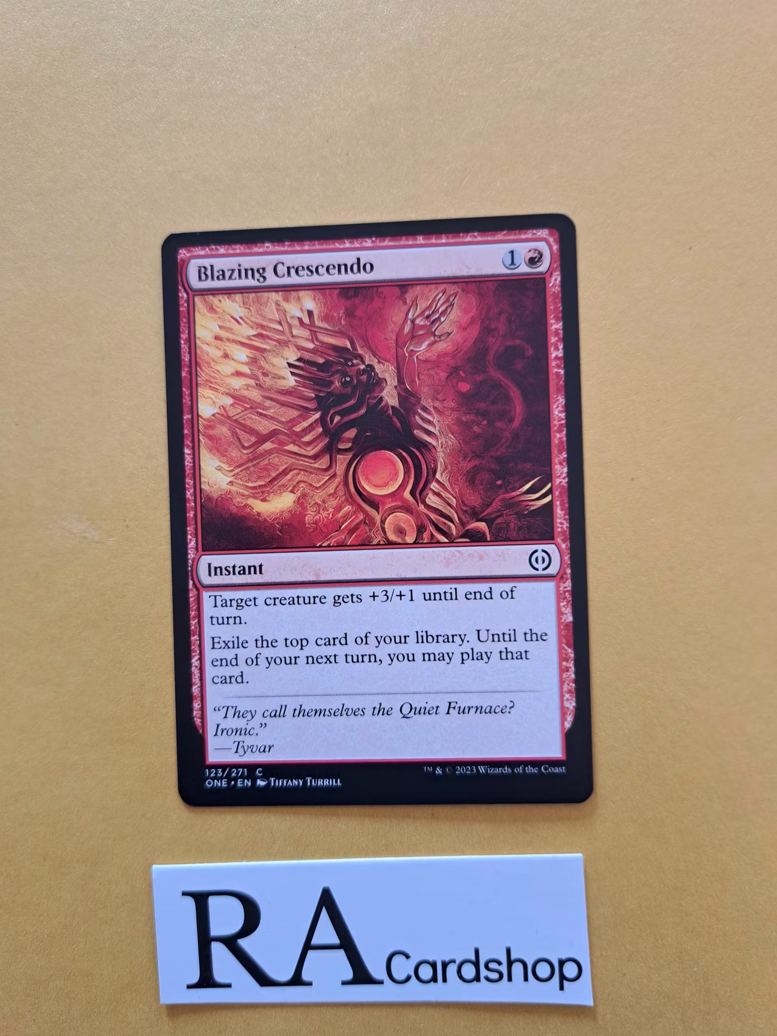 Blazing Crecendo Common 123/271 Phyrexia All Will Be One Magic the Gathering
