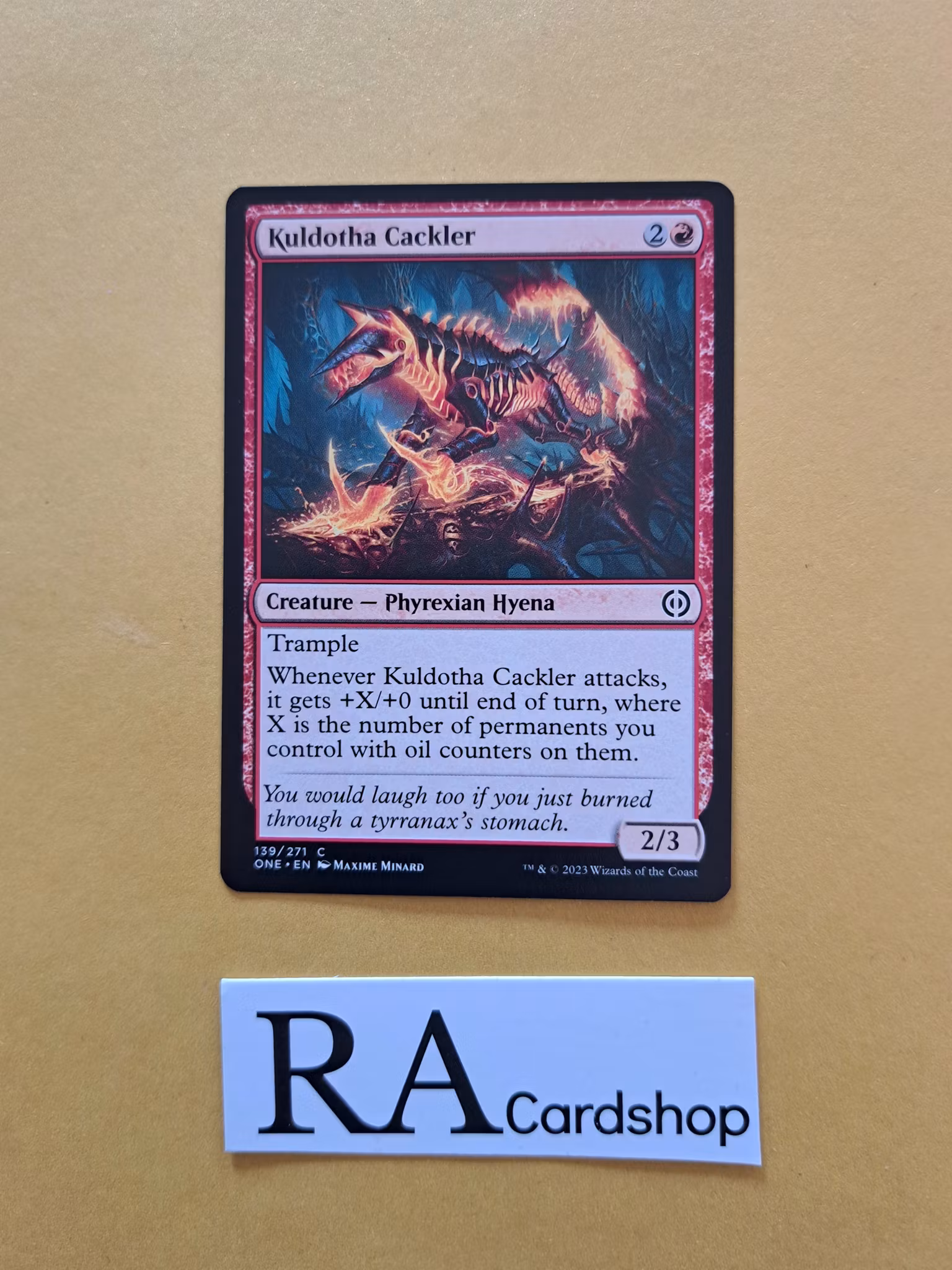 Kuldotha Cackler Common 139/271 Phyrexia All Will Be One Magic the Gathering