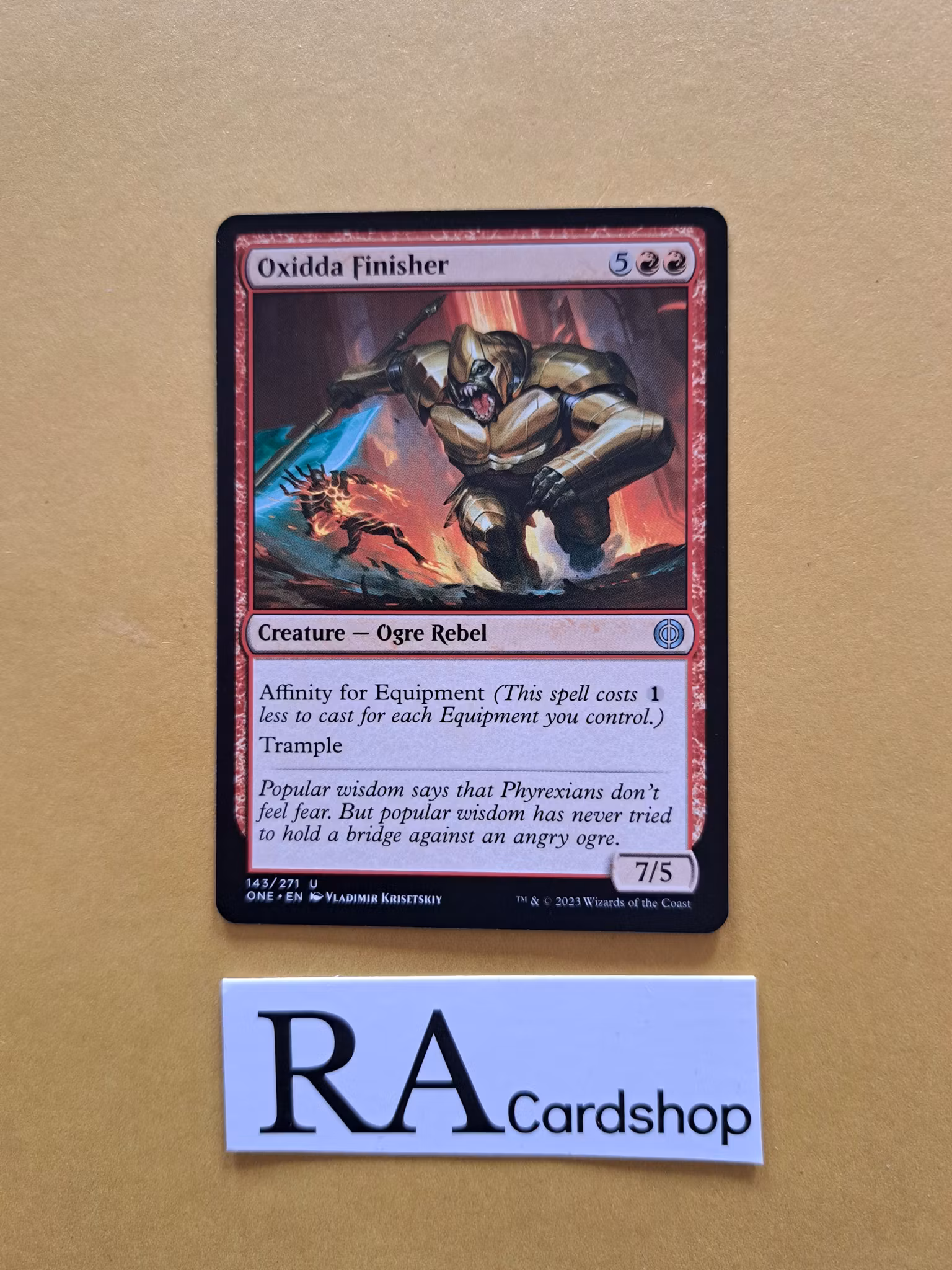 Oxidda Finisher Uncommon 143/271 Phyrexia All Will Be One Magic the Gathering