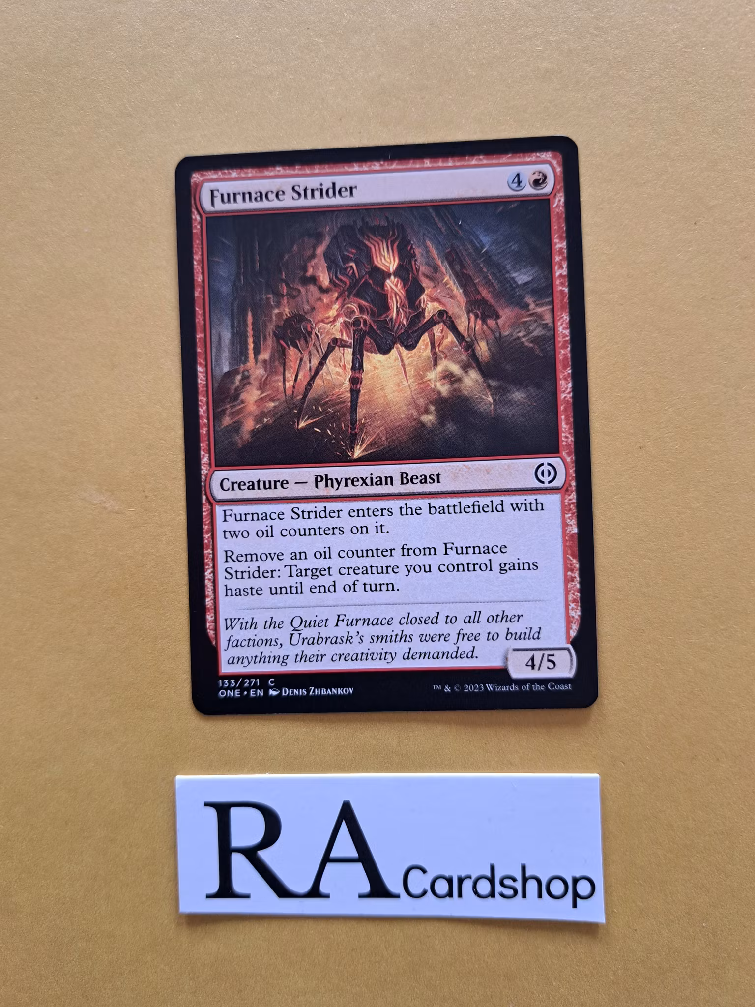 Furnace Strider Common 133/271 Phyrexia All Will Be One Magic the Gathering