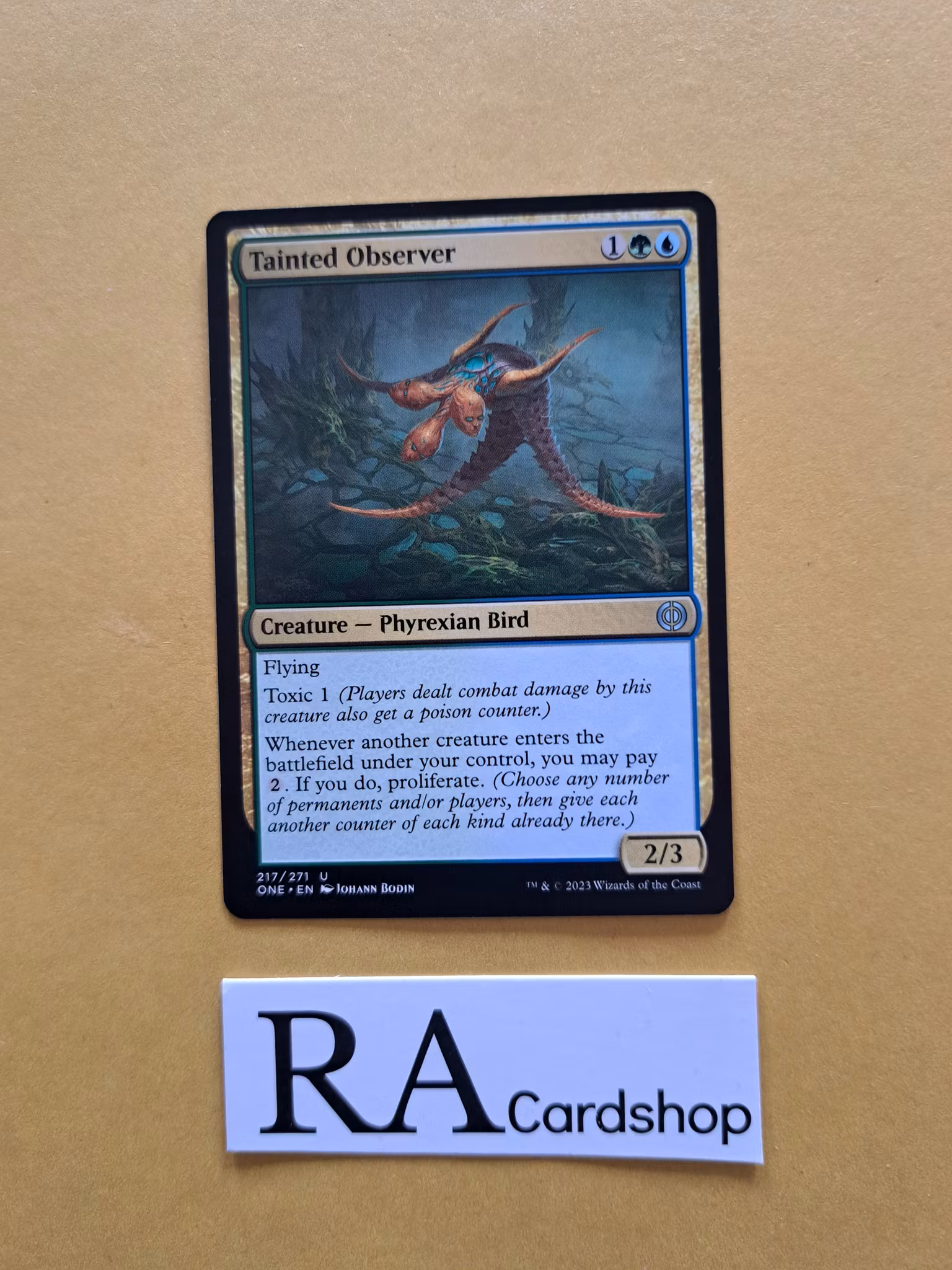 Tainted Observer Uncommon 217/271 Phyrexia All Will Be One Magic the Gathering