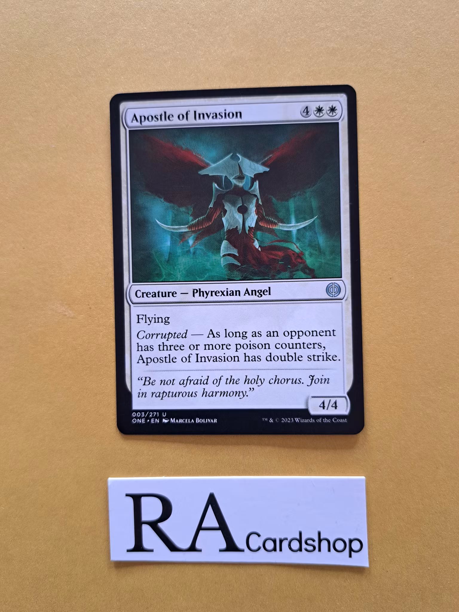 Apostle of Invasion Uncommon 003/271 Phyrexia All Will Be One Magic the Gathering