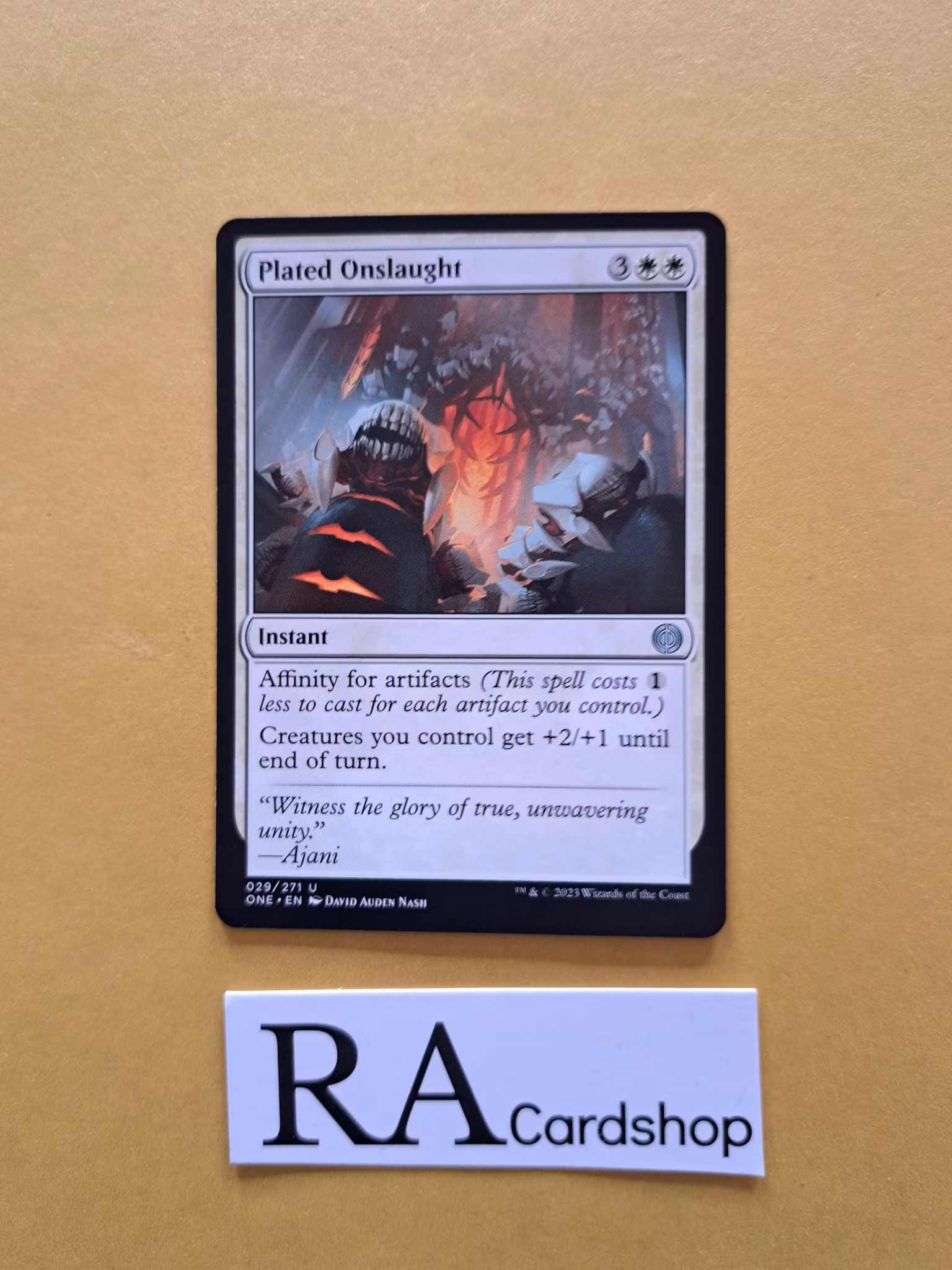 Plated Onslaught Uncommon 029/271 Phyrexia All Will Be One Magic the Gathering