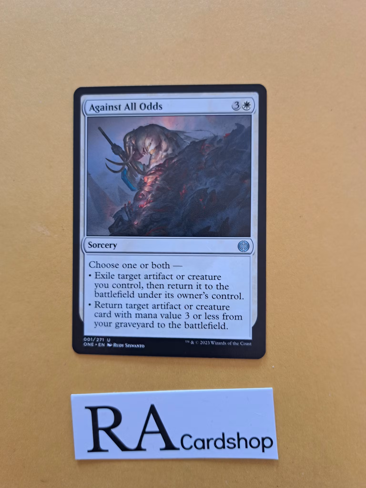 Against All Odds Uncommon 001/271 Phyrexia All Will Be One Magic the Gathering