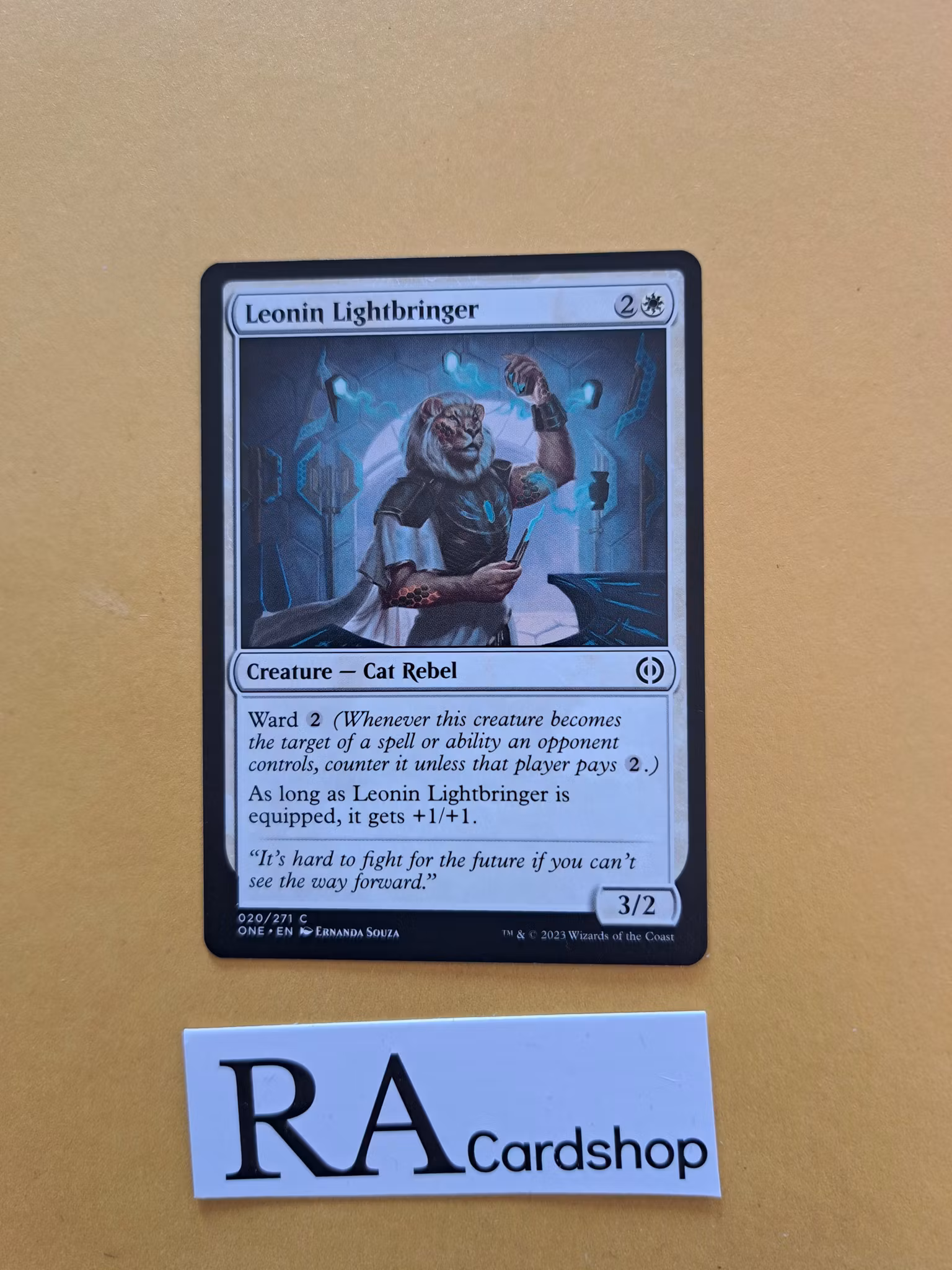 Leonin Lightbringer Common 020/271 Phyrexia All Will Be One Magic the Gathering