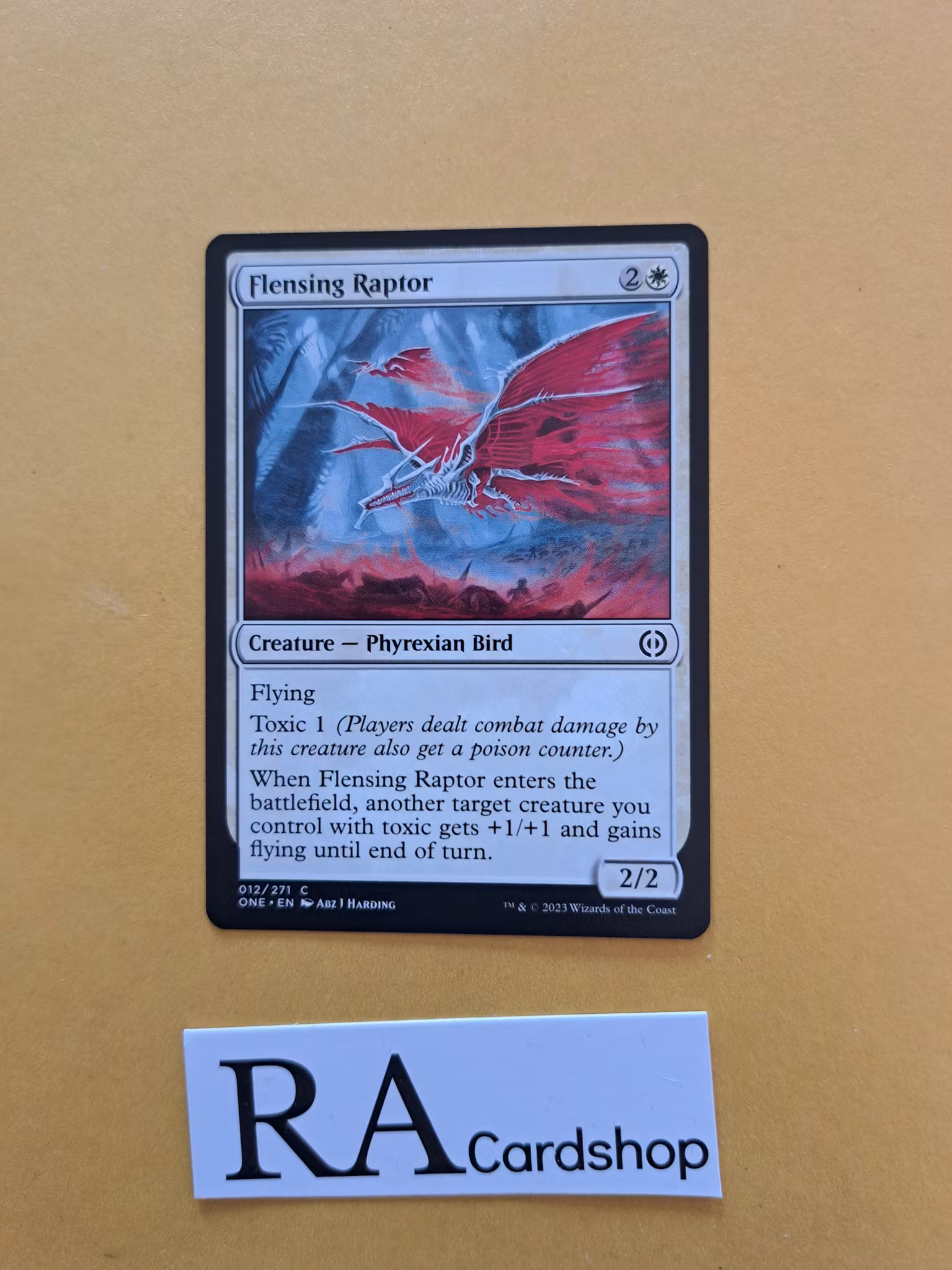 Flensing Raptor Common 012/271 Phyrexia All Will Be One Magic the Gathering