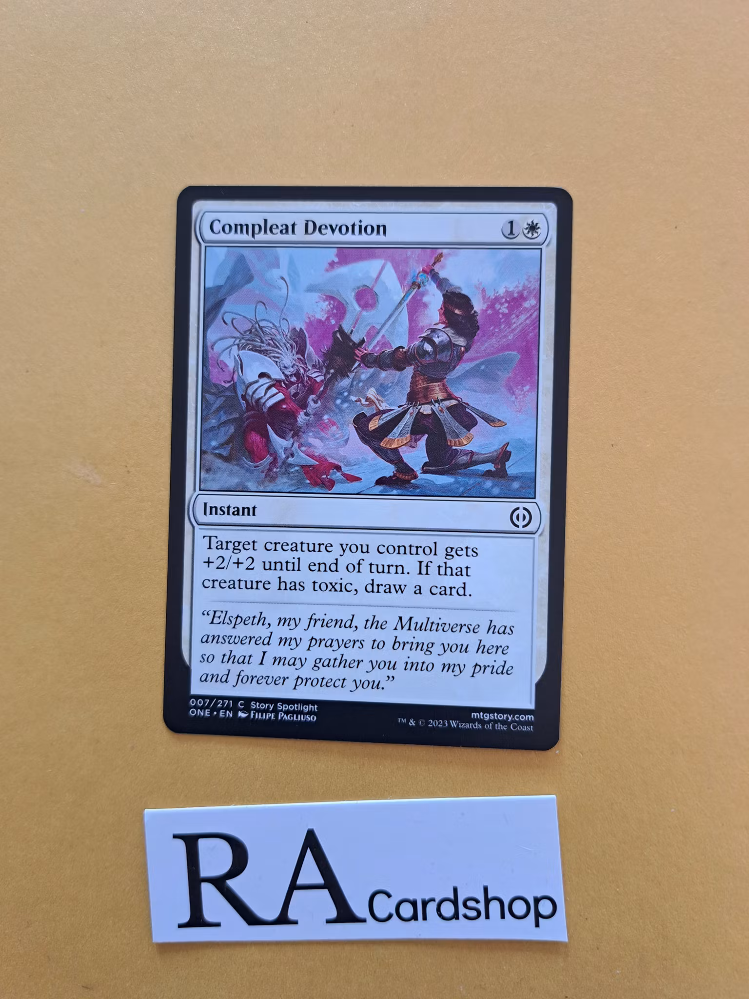 Compleat Devotion Common 007/271 Phyrexia All Will Be One Magic the Gathering